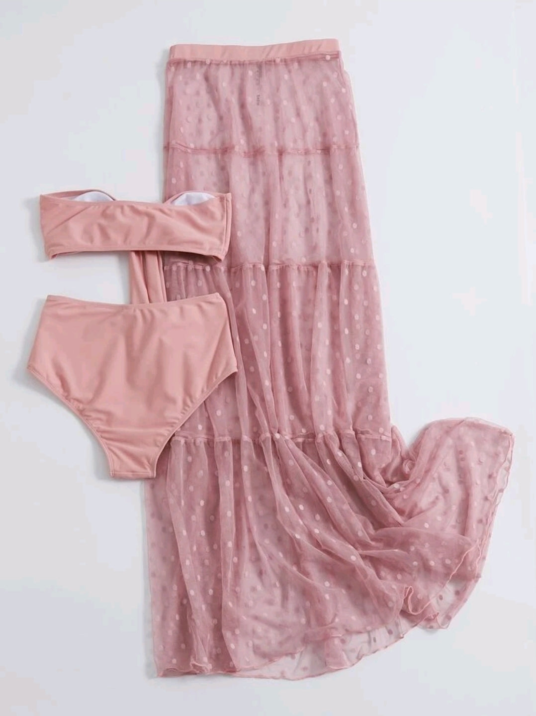 Andrina | Set de Bikini 3 pcs con Falda Cover Up